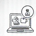 Symbol für Online-Beratung